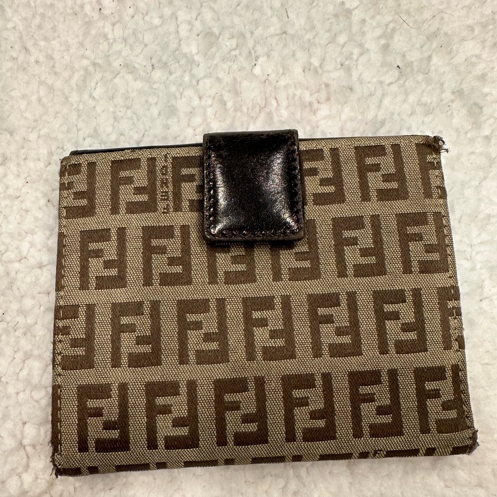 Vintage FENDI monogram authentic wallet FLASH SALE. One day only.